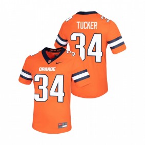 Men's Syracuse Orange Sean Tucker Orange Untouchable Game Jersey