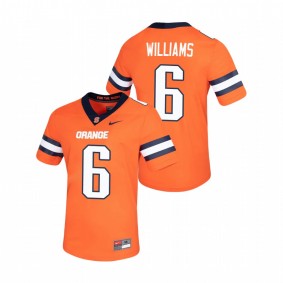 Men's Syracuse Orange Trill Williams Orange Untouchable Game Jersey