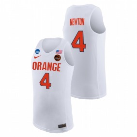 Syracuse Orange Woody Newton 2021 White Replica College Basketball Jersey