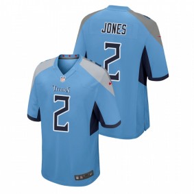 Men's Tennessee Titans Julio Jones Light Blue Game Jersey