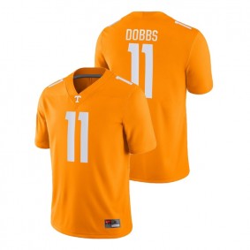 Male Tennessee Volunteers Nike #11 Orange Joshua Dobbs Game College Football Jersey