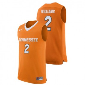 Male Tennessee Volunteers College Basketball #2 Orange Grant Williams Replica Jersey