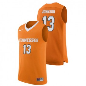 Male Tennessee Volunteers College Basketball #13 Orange Jalen Johnson Replica Jersey