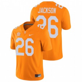 Men's Tennessee Volunteers Theo Jackson Orange College Football Alumni Player Game Jersey