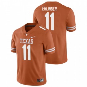 Men's Texas Longhorns Sam Ehlinger Texas Orange College Football Game Jersey