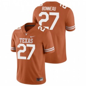 Men's Texas Longhorns Skyler Bonneau Texas Orange College Football Game Jersey