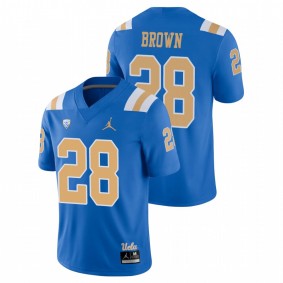 Men's UCLA Bruins Brittain Brown Blue Game Jersey