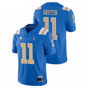 Men's UCLA Bruins Chase Griffin Blue Game Jersey