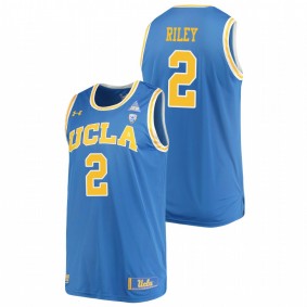 UCLA Bruins Cody Riley 2021 Blue College Basketball Replica Performance Jersey