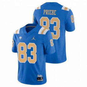 Men's UCLA Bruins David Priebe Blue Game Jersey