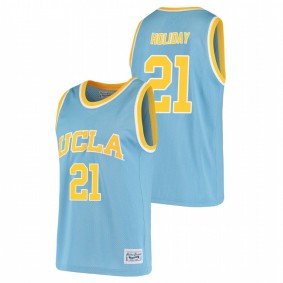 UCLA Bruins Jrue Holiday 2021 Blue Alumni Basketball Original Retro Jersey