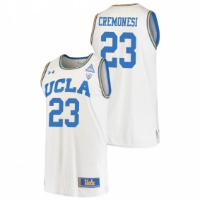 UCLA Bruins Logan Cremonesi 2021 White College Basketball Original Retro Jersey