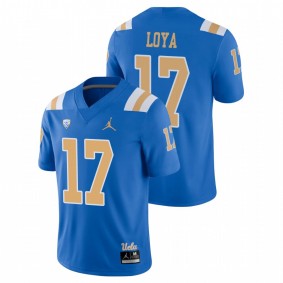 Men's UCLA Bruins Logan Loya Blue Game Jersey