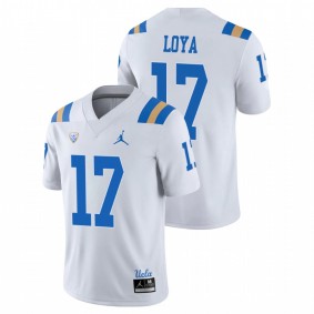 Men's UCLA Bruins Logan Loya White Game Jersey