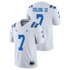 Men's UCLA Bruins Mo Osling III White Game Jersey