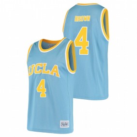 UCLA Bruins Moses Brown 2021 Blue Alumni Basketball Original Retro Jersey