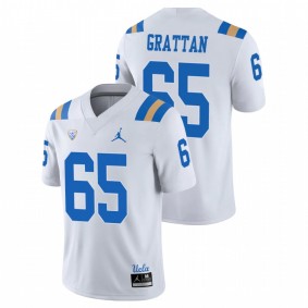 Men's UCLA Bruins Paul Grattan White Game Jersey