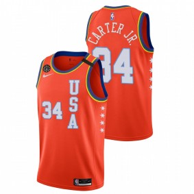 Wendell Carter Jr. USA Team Orange 2020 NBA Rising Star Jersey