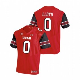 Men's Utah Utes Devin Lloyd Red Premier Performance Football Under Armour Jersey