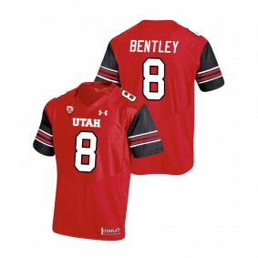 Men's Utah Utes Jake Bentley Red Premier Performance Football Under Armour Jersey