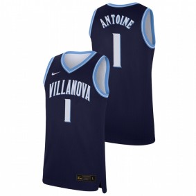 Men's Villanova Wildcats 2019-20 #1 Navy Bryan Antoine College Baketball Replica Jersey