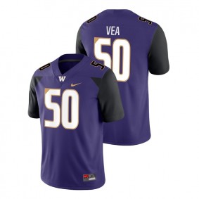 Male Washington Huskies Nike #50 Purple Vita Vea Game College Football Jersey