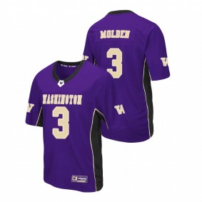 Men's Washington Huskies Elijah Molden Purple Max Power Football Jersey