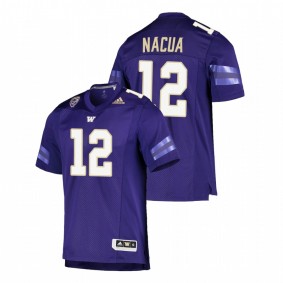 Men's Washington Huskies Puka Nacua Purple College Football Game Jersey