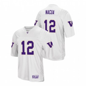 Men's Washington Huskies Puka Nacua White College Football Jersey