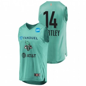 Bria Hartley WNBA Mint Green Replica 2020 Player Jersey