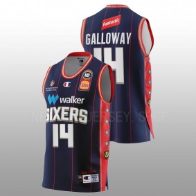 Kyrin Galloway Adelaide 36ers Home Navy NBL Men Jersey