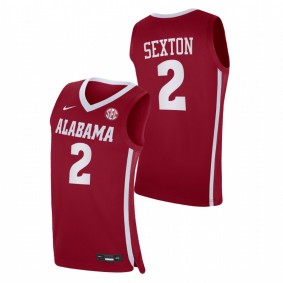 Collin Sexton Alabama Crimson Tide Crimson Replica College Basketball Jersey