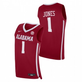 Herbert Jones Alabama Crimson Tide 2021 Crimson Replica College Basketball Jersey