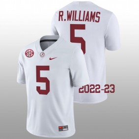 Roydell Williams Alabama Crimson Tide College Basketball 2022-23 White #5 Jersey