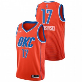 Aleksej Pokusevski 2020-21 Orange Statement 2020 NBA Draft Jersey