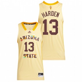 James Harden #13 Yellow Arizona State Sun Devils 2022 Basketball Honoring Black Excellence Jersey