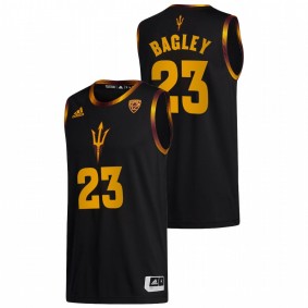 Marcus Bagley #23 Black Arizona State Sun Devils 2022-23 College Basketball Jersey