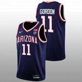 Aaron Gordon #11 Navy Arizona Wildcats Limited Basketball Jersey