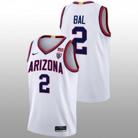 Arizona Wildcats Adama Bal 2022-23 White Limited Basketball Men Jersey