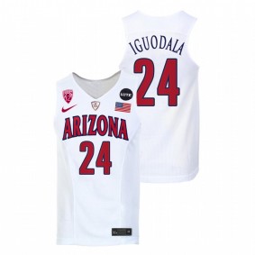 Andre Iguodala #24 White Arizona Wildcats NBA Alumni College Basketball Jersey