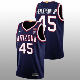 Cedric Henderson Jr. #45 Navy Arizona Wildcats 2022-23 Limited Basketball Jersey