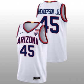 Arizona Wildcats Cedric Henderson Jr. 2022-23 White Limited Basketball Men Jersey