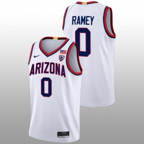 Arizona Wildcats Courtney Ramey 2022-23 White Limited Basketball Men Jersey