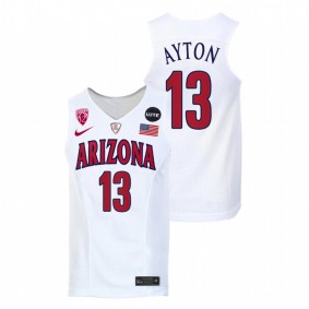 Deandre Ayton #13 White Arizona Wildcats NBA Alumni College Basketball Jersey