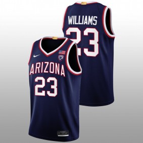 Derrick Williams #23 Navy Arizona Wildcats Limited Basketball Jersey