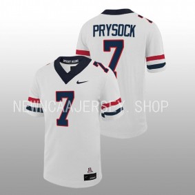 Ephesians Prysock Arizona Wildcats Untouchable Game 2022-23 White Football #7 Jersey