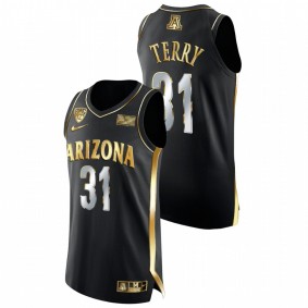 Jason Terry #31 Black Arizona Wildcats Alumni Golden Edition Jersey