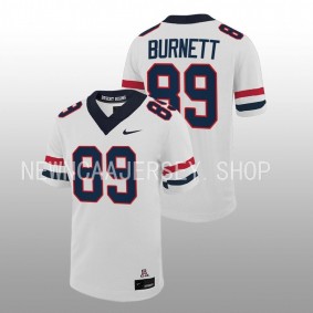 Keyan Burnett Arizona Wildcats Untouchable Game 2022-23 White Football #89 Jersey