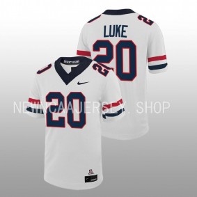 Rayshon Luke Arizona Wildcats Untouchable Game 2022-23 White Football #20 Jersey