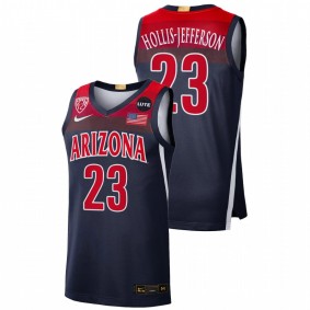 Rondae Hollis-Jefferson #23 Navy Arizona Wildcats Alumni Elite Limited Jersey